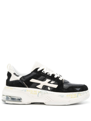 

Drake logo-patch sneakers, Premiata Drake logo-patch sneakers