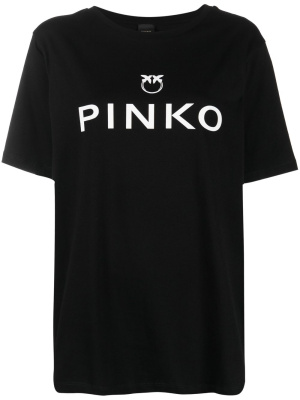 

Logo-print cotton T-shirt, PINKO Logo-print cotton T-shirt