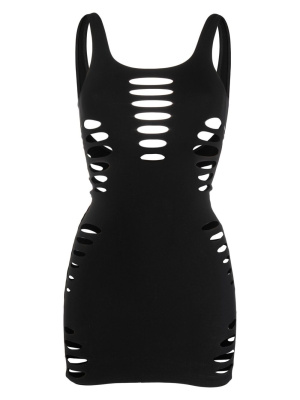 

Cutout-detail beach cover-up, Versace Cutout-detail beach cover-up