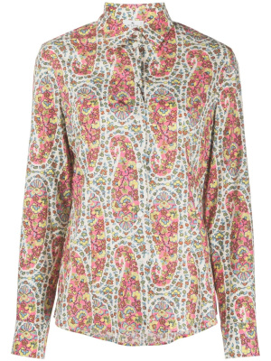 

Paisley-print cotton shirt, ETRO Paisley-print cotton shirt