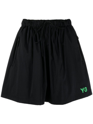 

Logo-print track shorts, Y-3 Logo-print track shorts
