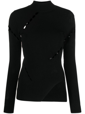 

Ingesan cut-out devoré jumper, Y-3 Ingesan cut-out devoré jumper