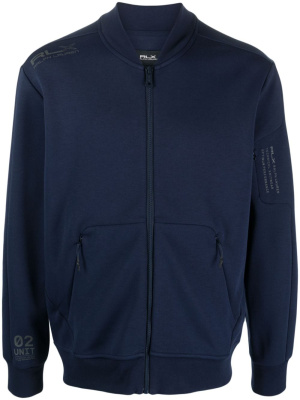 

Zip-up band-collar bomber jacket, RLX Ralph Lauren Zip-up band-collar bomber jacket