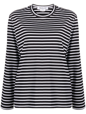 

Striped long-sleeve cotton T-shirt, Comme Des Garçons Comme Des Garçons Striped long-sleeve cotton T-shirt