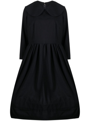 

Bib-collar midi dress, Comme Des Garçons Comme Des Garçons Bib-collar midi dress
