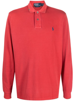 

Logo-embroidered cotton polo shirt, Polo Ralph Lauren Logo-embroidered cotton polo shirt