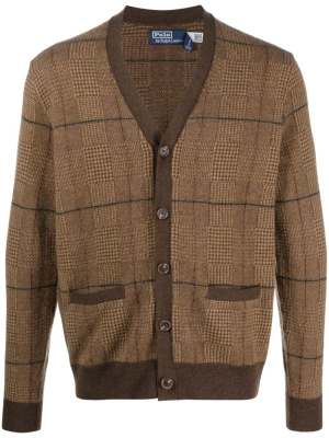

Patterned intarsia-knit wool cardigan, Polo Ralph Lauren Patterned intarsia-knit wool cardigan