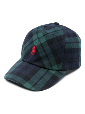 

Tartan-print baseball cap, Polo Ralph Lauren Tartan-print baseball cap