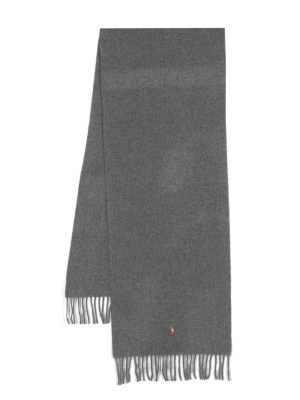 

Polo Pony-motif wool scarf, Polo Ralph Lauren Polo Pony-motif wool scarf