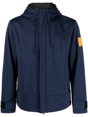 

Drawstring hooded lightweight jacket, Ea7 Emporio Armani Drawstring hooded lightweight jacket