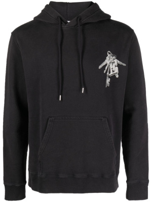

Klein Lovelock organic-cotton hoodie, Etudes Klein Lovelock organic-cotton hoodie