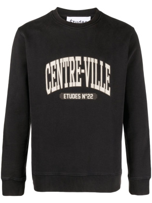 

Story Centre Ville organic cotton sweatshirt, Etudes Story Centre Ville organic cotton sweatshirt