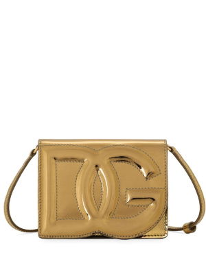 

DG metallic-effect crossbody bag, Dolce & Gabbana DG metallic-effect crossbody bag