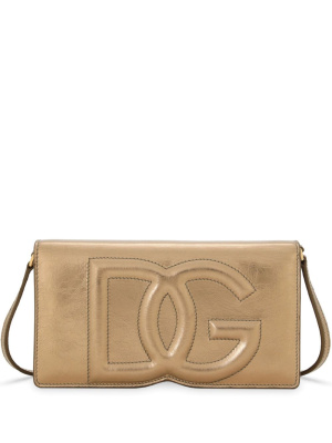 

DG Logo leather minibag, Dolce & Gabbana DG Logo leather minibag