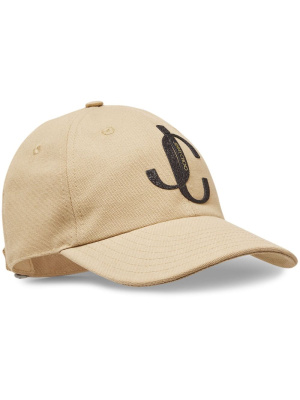 

Paxy logo-appliquéd baseball cap, Jimmy Choo Paxy logo-appliquéd baseball cap