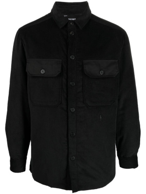 

Quilted-panel cotton shirt jacket, Neil Barrett Quilted-panel cotton shirt jacket