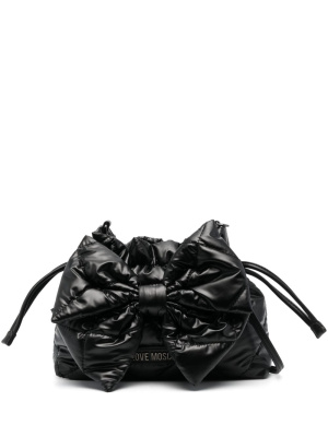 

Logo-plaque puffer crossbody bag, Love Moschino Logo-plaque puffer crossbody bag