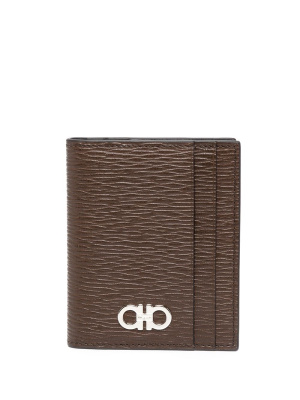 

Bi-fold leather card holder, Ferragamo Bi-fold leather card holder