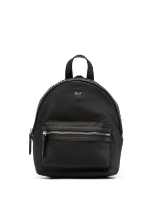 

Logo-plaque zip-up backpack, DKNY Logo-plaque zip-up backpack