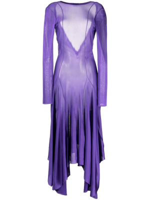 

Open-back maxi dress, Versace Open-back maxi dress