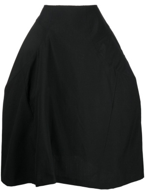 

Panelled wool midi skirt, Comme Des Garçons Panelled wool midi skirt