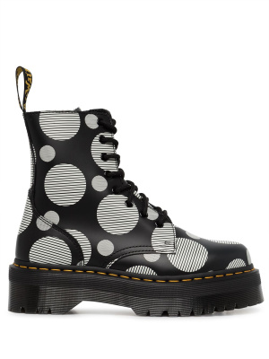 

Jadon polka-dot lace-up boots, Dr. Martens Jadon polka-dot lace-up boots