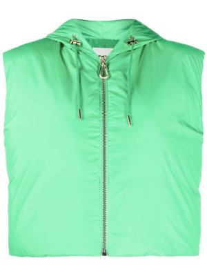 

Padded cropped vest, SANDRO Padded cropped vest
