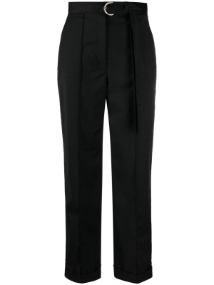 

Belted high-waisted trousers, SANDRO Belted high-waisted trousers