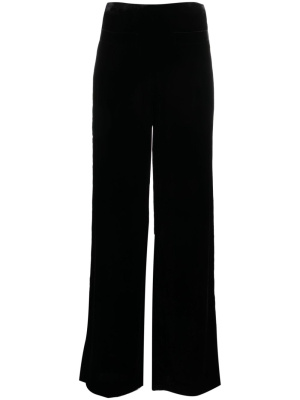 

Levin straight-leg velvet trousers, SANDRO Levin straight-leg velvet trousers
