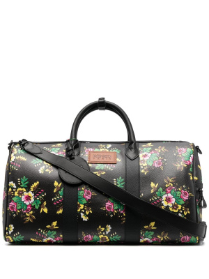 

Courier Pop-Bouquet leather tote bag, Kenzo Courier Pop-Bouquet leather tote bag