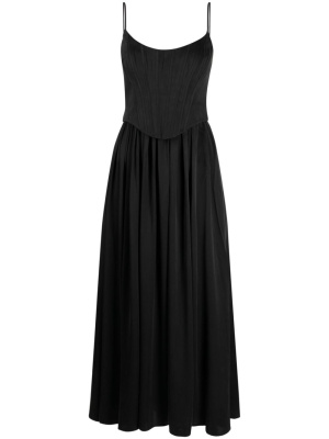

Corset-style silk dress, ZIMMERMANN Corset-style silk dress