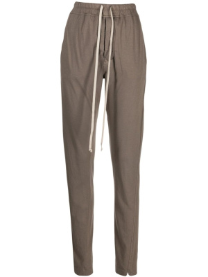 

Slim-cut cotton track pants, Rick Owens DRKSHDW Slim-cut cotton track pants