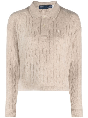 

Polo Pony cable-knit jumper, Polo Ralph Lauren Polo Pony cable-knit jumper