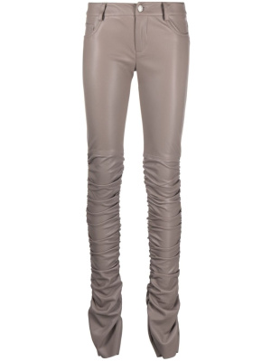 

Nirvana ruched skinny trousers, MISBHV Nirvana ruched skinny trousers