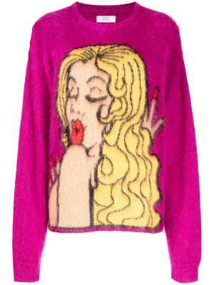 

Mohair-blend jumper, ERL Mohair-blend jumper