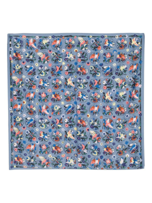 

Birds-print square scarf, Bimba y Lola Birds-print square scarf
