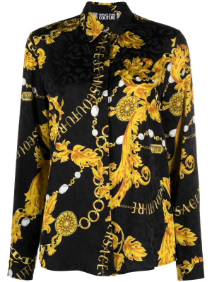 

Logo Couture print blouse, Versace Jeans Couture Logo Couture print blouse