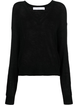 

V-neck knitted sweater, IRO V-neck knitted sweater