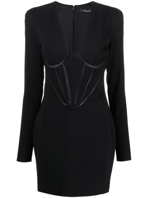 

Corset-style minidress, Versace Corset-style minidress