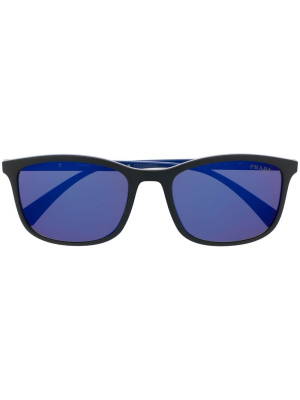 

Square-frame mirrored sunglasses, Prada Eyewear Square-frame mirrored sunglasses