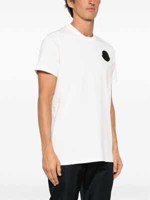 

Logo-patch cotton T-shirt, Moncler Logo-patch cotton T-shirt