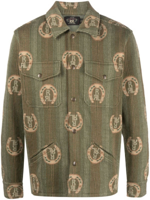 

Graphic-print cotton shirt, Ralph Lauren RRL Graphic-print cotton shirt
