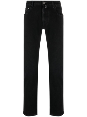 

Mid-rise slim-cut jeans, Jacob Cohën Mid-rise slim-cut jeans