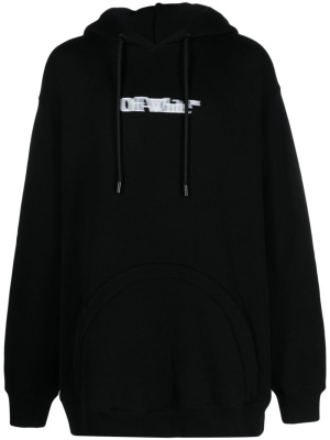 

Logo-print cotton hoodie, Off-White Logo-print cotton hoodie