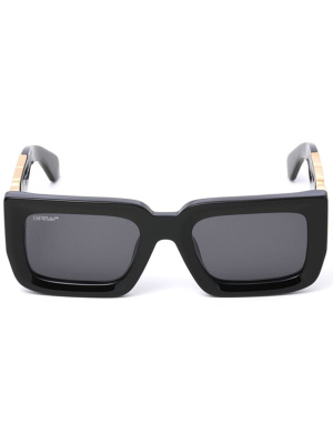 

Boston logo-lettering tinted sunglasses, Off-White Boston logo-lettering tinted sunglasses