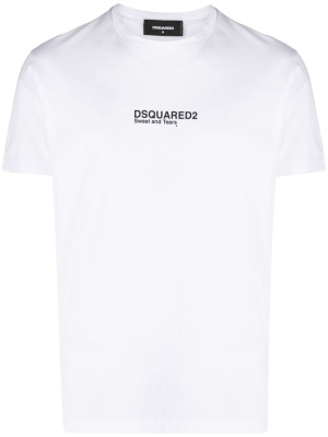 

Logo-printed cotton T-shirt, Dsquared2 Logo-printed cotton T-shirt