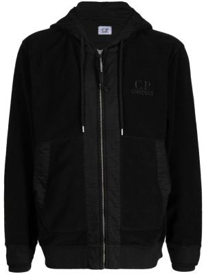 

Logo-embroidered cotton jacket, C.P. Company Logo-embroidered cotton jacket