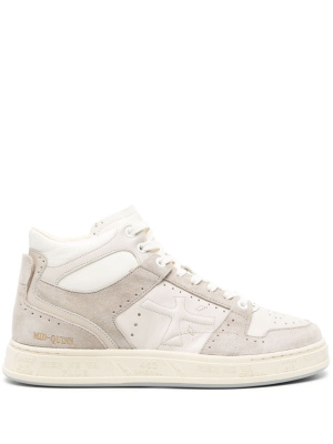 

Midquinn 6518 suede high-top sneakers, Premiata Midquinn 6518 suede high-top sneakers