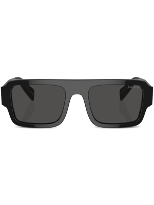 

Logo-engraved square-frame sunglasses, Prada Eyewear Logo-engraved square-frame sunglasses