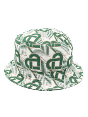 

Heart Monogram flat-peak cap, Casablanca Heart Monogram flat-peak cap